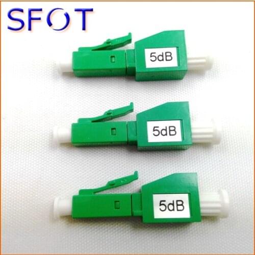 LC/APC female to male fiber optic Attenuator, 20pcs/lot, 1/3/5/7/10/15/20dB for your choices