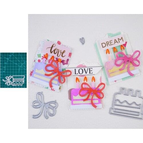 YaMinSanNiO Metal Cutting Dies Cut Die Mold Bowknot Bows Decoration Scrapbook Paper Craft Knife Mould Blade Punch Stencils Dies