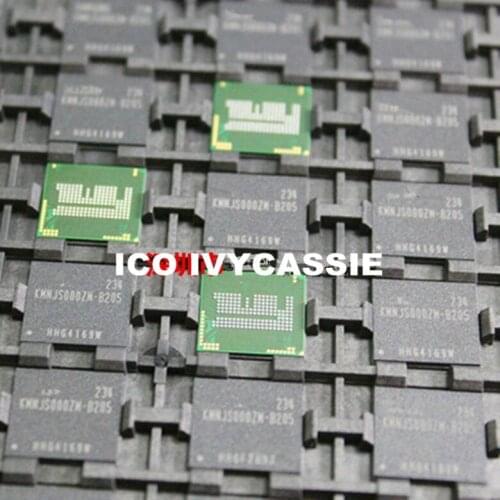 KMNJS000ZM-B205 eMMC 32+4 EMCP NAND flash memory IC chip BGA162 Used 100% Tested Good