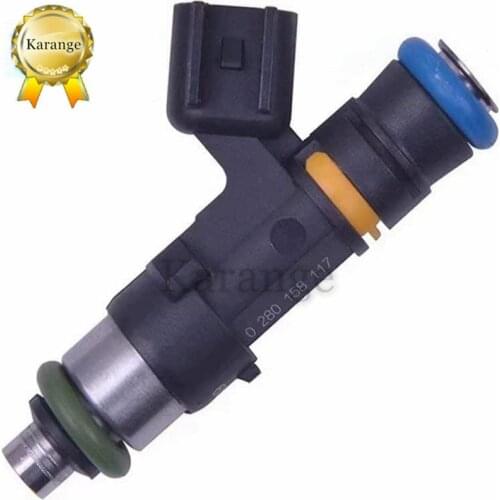 High Impedance Modified Fuel Injector 0280158117 550cc 150lb E85 EV14 48mm for V W Audi A4 TT Golf Passat 1.8T Nozzle Engine