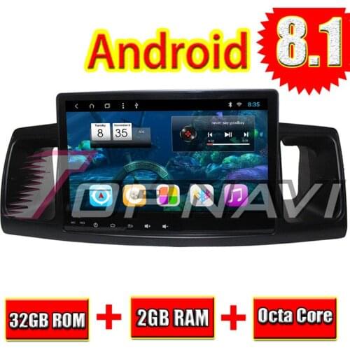 Topnavi Multimedia Audio Android 8.1 Car Multimedia Radio for Toyota COROLLA EX 2013 2014 2015 2016 Stereo NO DVD 9" Octa Core