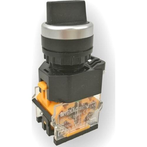 1PCS LA38-11X2 LA38-11*2 2 Position NO NC Maintained Select Selector Switch Rotary Switch