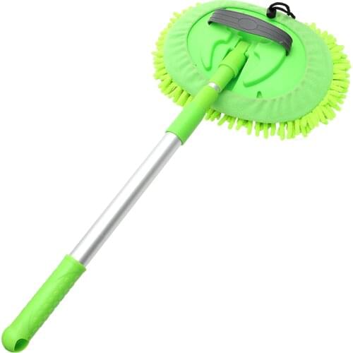 LEEPEE Auto Care Detailing Adjustable Super absorbent Car Cleaning Car Washing Mop Window Wash Tool Dust Wax Mop Soft