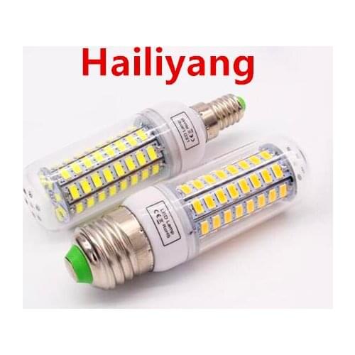 Super LED Bulb E27 E14 220V 230V SMD 5730 LED Lamp 24 36 48 56 69leds AC 240V 5730SMD LED Corn Bulb light Chandelier AC200-240V