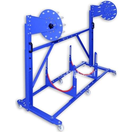 SWJ12L Vertical Rotating Screen Mesh Rack Screen Printing Equipment Printing Accessories Roll Screen Frame Screen Printing Rack