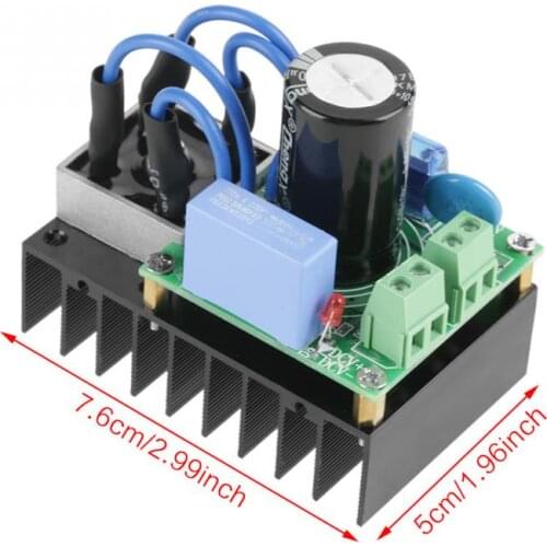 Rectifier 5-34VAC to 7-50VDC Rectifier Module Universal AC-DC Converter Board Multiple Protection Rectifier Board Module