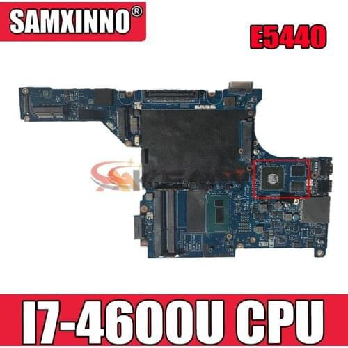 High quality VAW30 LA-9832P For Dell Latitude E5440 Laptop Motherboard CN-0NR2XX NR2XX SR1EA I7-4600U DDR3L 100% Tested