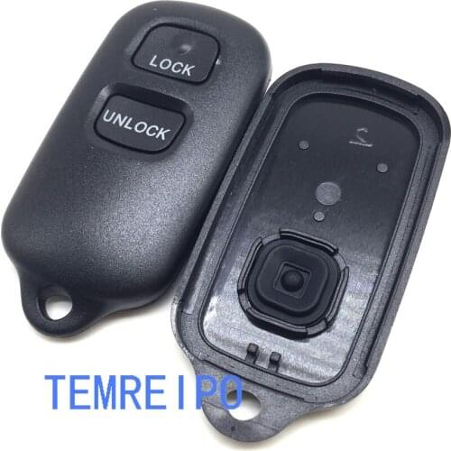20pcs/lot 2+1 button Replacement car remote control key case for toyota key cover entry remote fob selling