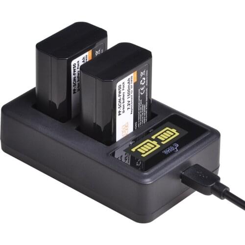 2x NP FW50 NPFW50 NP-FW50 Battery Bateria and Charger for Sony Alpha a6500 a6300 a7 7R a7R a7R II a7II NEX-3 NEX-3N NEX-5