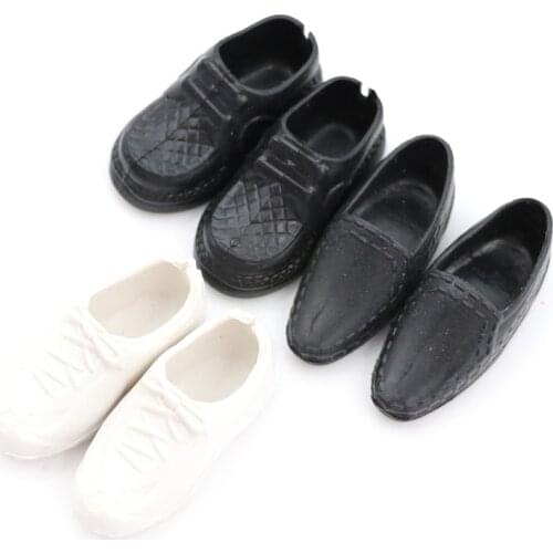 3 Pairs /Set Fashion Doll Shoes Heels Sandals For Ken Dolls Accessories