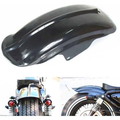 5 Pcs Black Rear Fender Mudguard For Harley Sportster XL 883 1994-2003 ABS SOLO Cafe Racer Bobber Chopper Custom