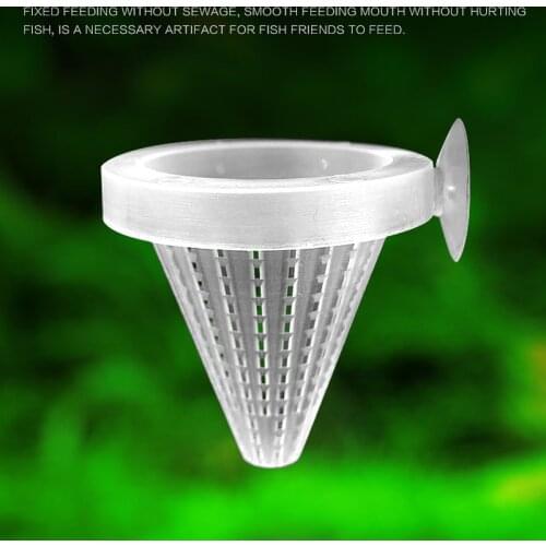 1pc Aquarium Red Worm Feeder Cone Feeding Funnel for Fish Tank Fish Feeders Live Worm Bloodworm Cone Feeder Tool Automatic