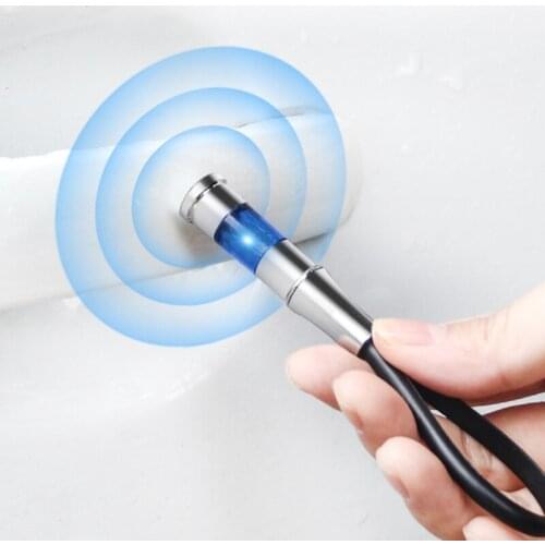 Car Static Eliminator Anti-Static Rod Silver Tone High Voltage Human Body Static Discharger Blue Red Keychain with LED