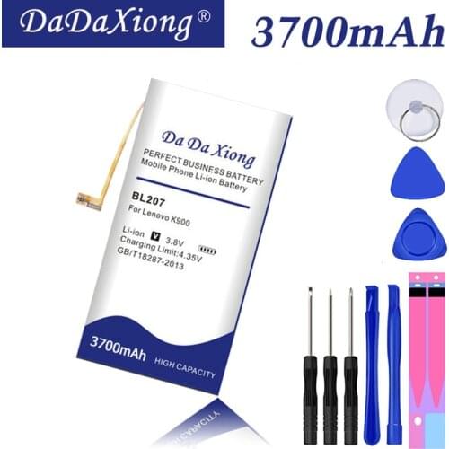 Da Da Xiong Original high capacity 3700mAh BL207 Battery for Lenovo K900 Cell Phone Battery