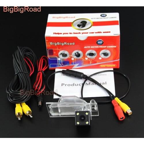 BigBigRoad Car Rear View Reverse Backup Camera For FIAT freemont Viaggo ottimo Waterproof Parking Camera night vision