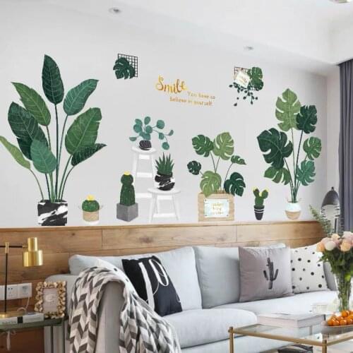 Nordic Creative Wall Stickers Bedroom Warm Decal Living Room Sofa Backdrop Wall Decoration Self Adhesive Small Fresh Mural