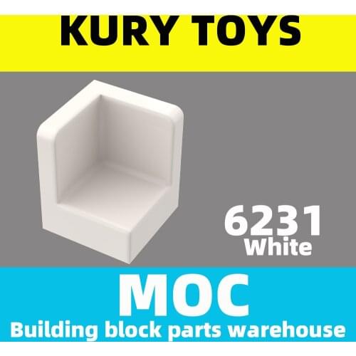 Kury Toys DIY MOC For 6231 Building block parts For Panel 1 x 1 x 1 Corner