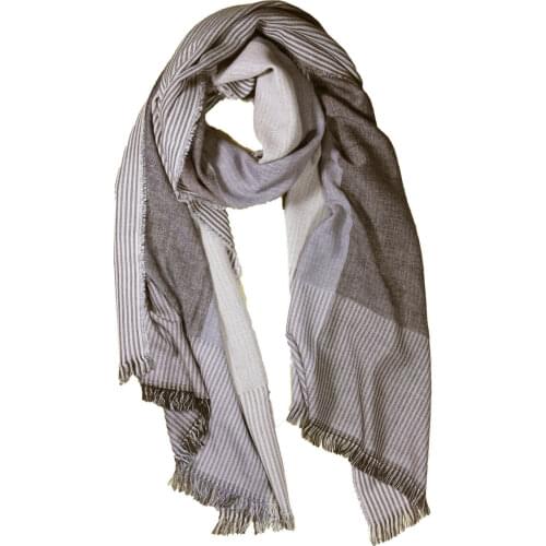 Scarf Men Silk Pashmina Modern Beige Soft Wrap Shawl Bandana Long Bubble Very Soft