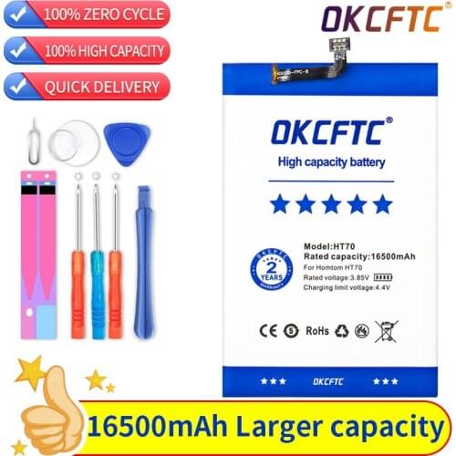 NEW Original 16500mAh Battery For Homtom HT70 Mobile Phone + Gift Tools