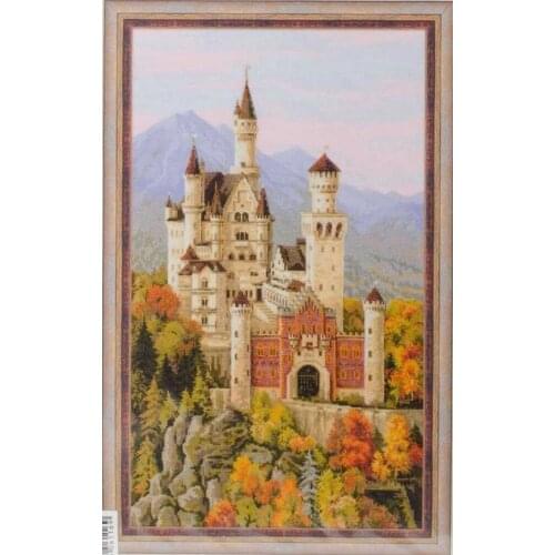 Riolis 1520 Castle 45-70 .cross stitch sets Counted Cross Stitch Cross Stitch Kits Embroidery Needlework Sets