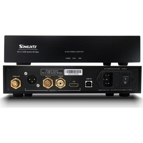 Singxer SU-2 FPGA USB Digital Interface with XMOS XU208 CPLD PCM768K IIS I2S DSD1024 DOP Full Isolation Femtosecond Clock