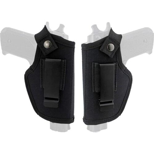 Tactical Gun Holster Left Right Concealed Carry Holster Belt Metal Clip IWB OWB Holster Airsoft Gun Bag for All Sizes Handguns