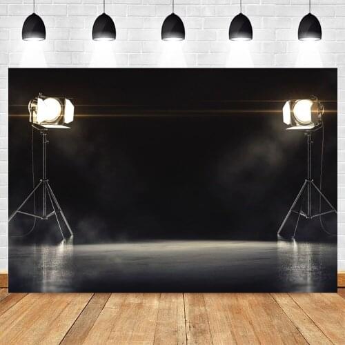 Yeele Baby Stage Backdrops Light Smoke Party Decor Photozone Banner Family Photo Photographic Background For Photo Studio Props