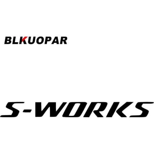 BLKUOPAR for S-works Car Stickers Vinyl Scratch-Proof Decals Waterproof Personality Windshield Refrigerator Decor Car Goods