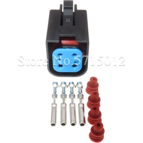 4 Hole 8-1437710-5 Electric Waterproof Female Socket Sealed Plug For Automotive Wiring Harness Connectors
