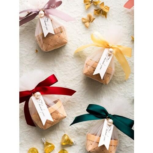 Wedding Creative Wedding Xi Candy Box Handmade Wedding Gift Box Candy Box Wedding Candy Bag I Portable Candy Box