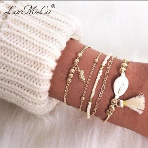 LANMILA Bracelets With Charms