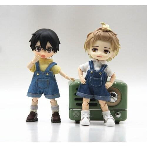 OB11 Doll Clothes 1/12 Bjd GSC Molly Doll Clothes Overalls Clothes For Dolls OB11