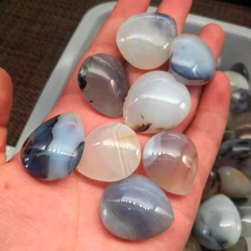 Aquatic plants agate pendant gemstones natural mineral crystals piedras decorativas spiritual meditation engel healing reiki