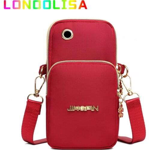 Casual Oxford Mini Colorful Phone Bag Fashion Small Shoulder Crossbody Bags for Women 2021 Purses and Handbags Luxury Designer