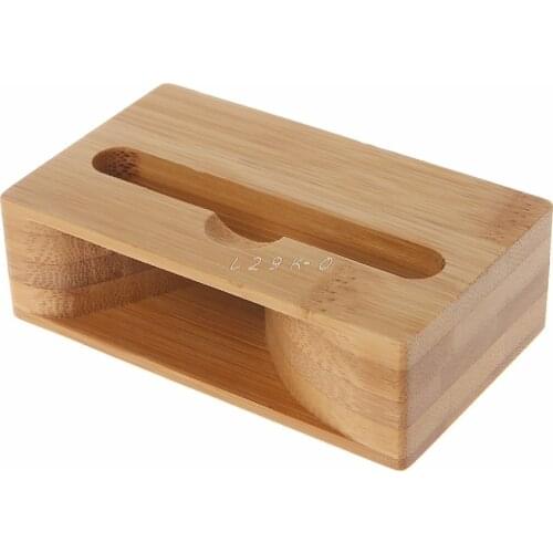 Phone Sound Amplifier Universal Bamboo Mobile Holder Stand Cellphone Loudspeaker