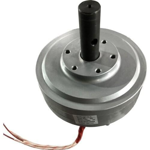 Inner Rotor 200W 750RPM Coreless Disc Type Permanent Magnet Generator For Vertical Wind Generator