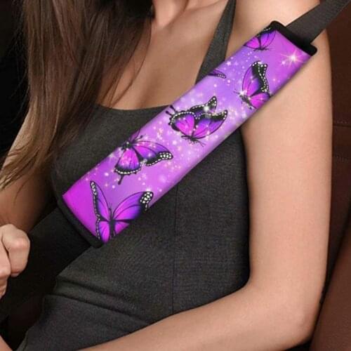 Hot sale1pc Auto Colorful Child Adults Safety Belt for Cars Shoulder Protection Car Seat Belt Cover Seat Belt Pillow