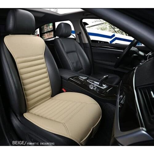 1 pc pu leather car seats pad, non-slide car seat cushion for auto chevrolet cruze captiva lacetti aveo car accessories interior
