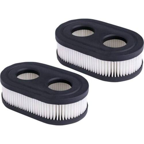 2pcs 798452 Lawn Mower Air Intake Filter Cartridge Cleaner Replacement For Briggs & Stratton 550E-550EX Series