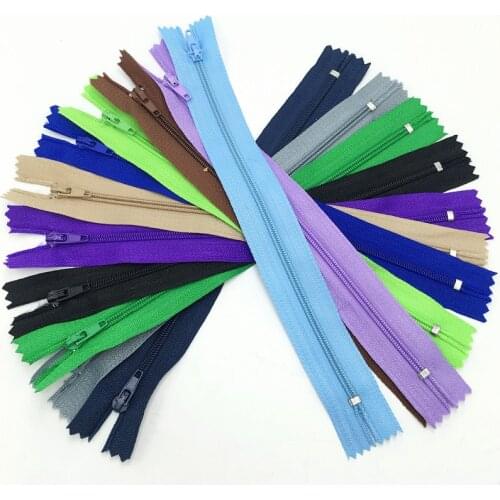 20Inch 50cm 2pcs Length Multipurpose Nylon Coil Zippers Tailor Sewing Craft U Pick