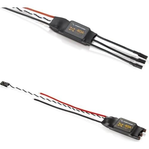 4PCS Hobbywing XRotor 40A Brushless ESC 2-6S NO BEC OPTO for RC Multicopter Airplane 550-650 Class Helicopter DIY Parts