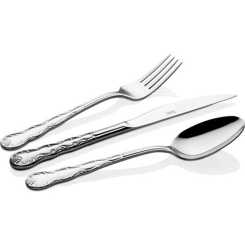 84 piece set Fork Spoon Knife Set Cutlery Set Spoon Fork Set Kitchen Utensils Sets Tableware Sets