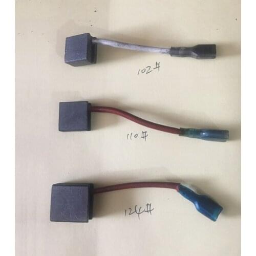 Free Shipping Electric Brush ZYT102 ZYT110 ZYT124 Treadmill Motor Replacement Electric Motor Carbon Brushes