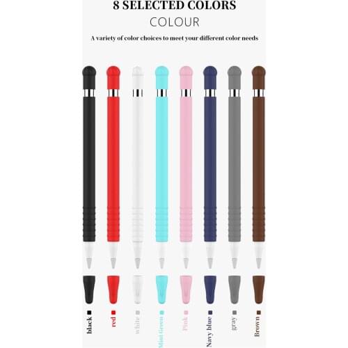 Pencil case for Apple pencil generation silicone protective sleeve iPad stylus business anti-fall