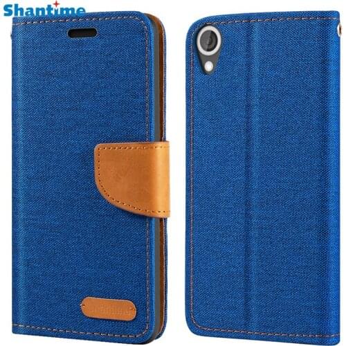 Oxford Leather Wallet Case For HTC Desire 820 With Soft TPU Back Cover Magnet Flip Case For HTC Desire 820