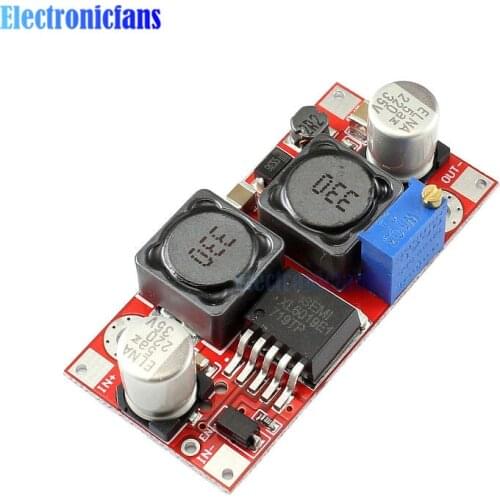 DC-DC Adjustable Buck-boost Power Supply Module XL6019 Step Up Down Voltage Converter Regulator 5V-32V to 1.2-35V 12V 24V 5A