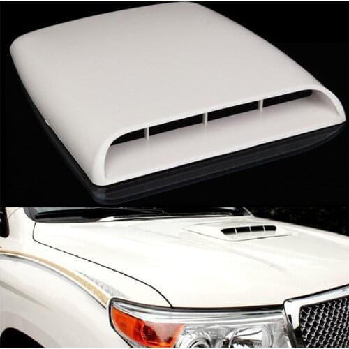 Cars Decorative Air Flow Intake Hood Simulation Air Vent Universal for Sedans SUVs Trucks