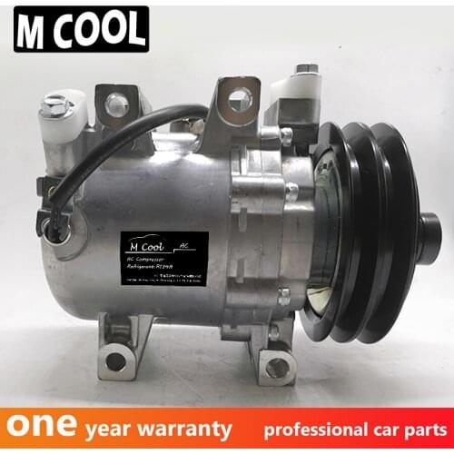 For CR14 Auto AC A/C Air-conditioning Compressor For ISUZU D-MAX 897369-4150 8973694150 7897236-6371 2PK 12V