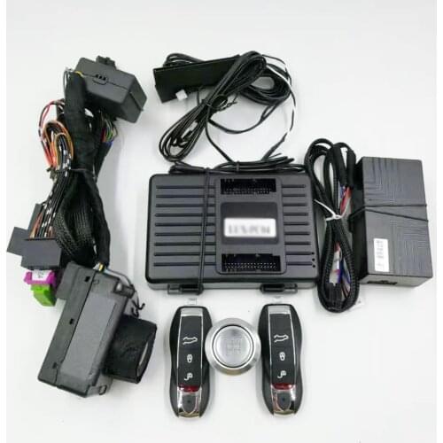 For Porsche Old Cayenne Year 2006-2010 Add Push To Start Stop Comfort Access System Remote Start Plug and Play Type Car Parts