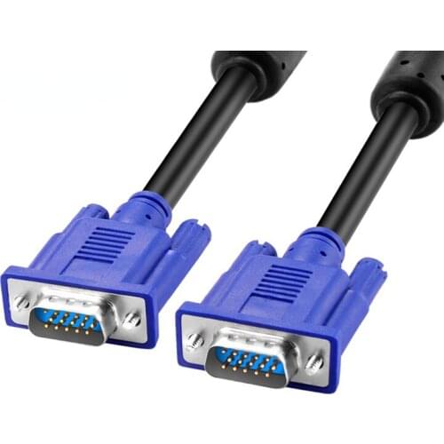 1.4M 2.9M VGA Cable with HDB15 Male to HDB15 Male connector For pc TV Adapter Converter